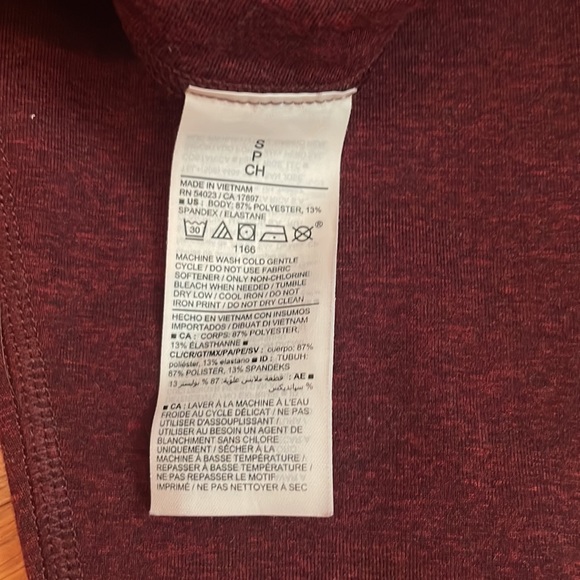 Old Navy Cozecore High Rise Go Dry Heathered Stirrup Leggings - Picture 5 of 6